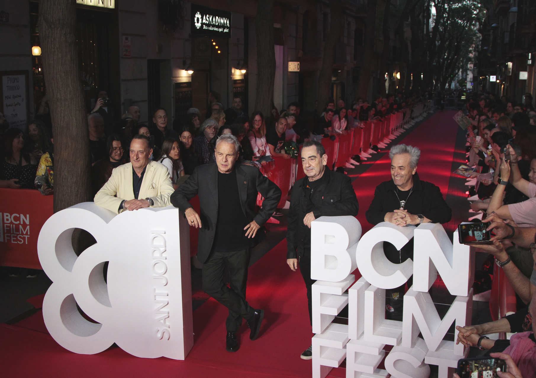 Hombres G – czerwony dywan BCN Film Fest
