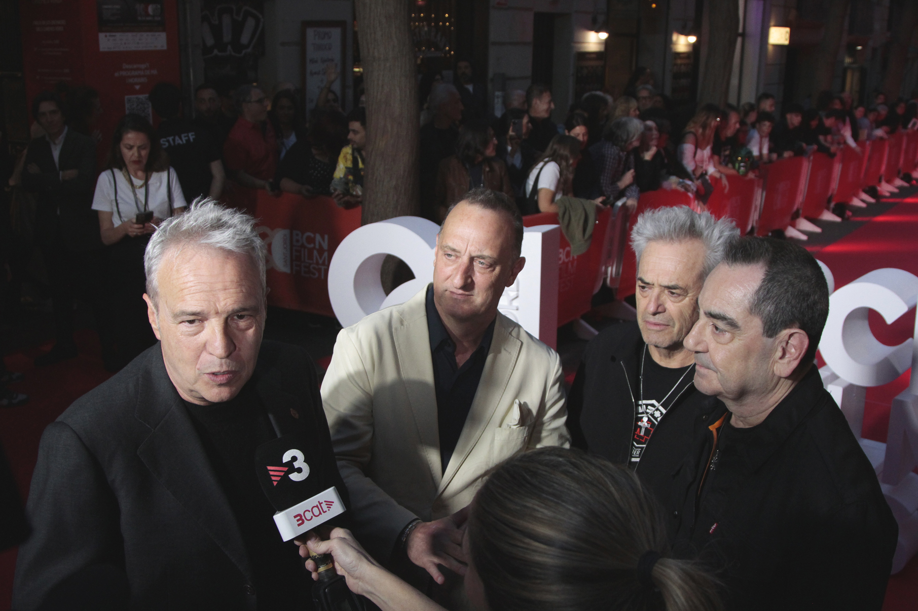 Hombres G – czerwony dywan BCN Film Fest